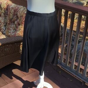 Bloomingdale's Classic Black A-Line Skirt